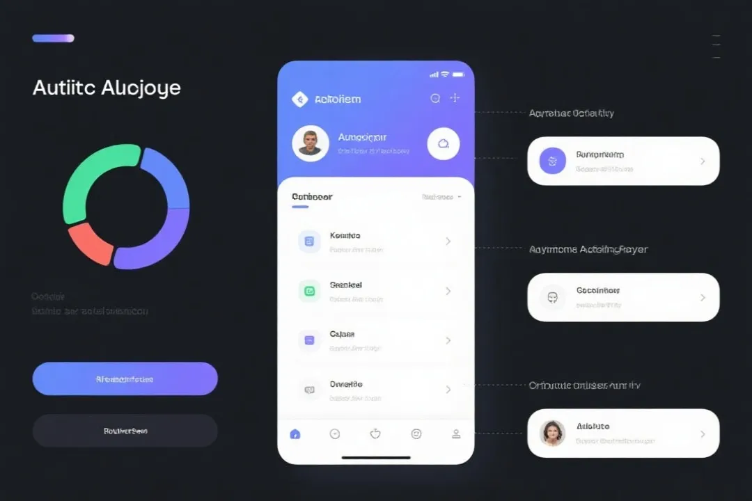 移动端界面示意